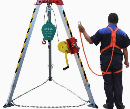 多功能救援三腳架的工作原理及特點